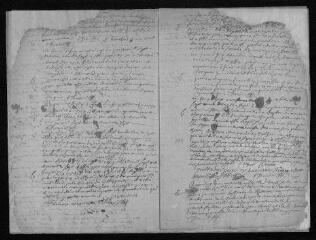 12 vues  - Registre paroissial. Baptêmes, mariages, sépultures (février-décembre 1673) (ouvre la visionneuse)