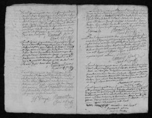 15 vues  - Registre paroissial.Baptêmes, mariages, sépultures (1752) - Baptême (janvier 1753) (ouvre la visionneuse)