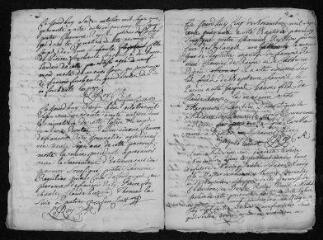 8 vues  - Registre paroissial.Baptêmes, mariages, sépultures (1740) - Sépulture (janvier 1741) (ouvre la visionneuse)