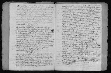 7 vues  - Registre paroissial.Baptêmes, mariages (1751) - Baptême (janvier 1752) (ouvre la visionneuse)