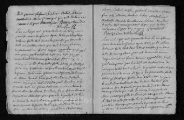 19 vues  - Registre paroissial.Baptêmes, mariages, sépultures (1748) Baptêmes (janvier 1749) (ouvre la visionneuse)