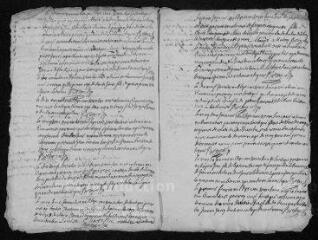 7 vues  - Registre paroissial.Baptêmes, sépultures (mars 1737-février 1738) (ouvre la visionneuse)