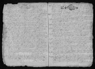 11 vues  - Registre paroissial. Baptêmes, mariages, sépultures (avril 1689-décembre 1691) (ouvre la visionneuse)