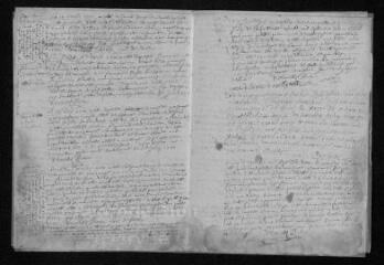 7 vues  - Registre paroissial. Baptêmes, sépultures (1709) - Baptêmes, mariages, sépultures (1710) (ouvre la visionneuse)