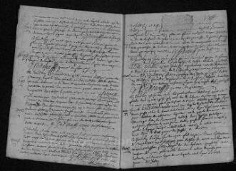 10 vues  - Registre paroissial. Baptêmes, mariages, sépultures (1702) - Baptême (janvier 1703) (ouvre la visionneuse)