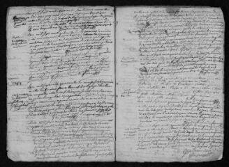 11 vues  - Registre paroissial. Baptêmes, mariages, sépultures (février 1746-décembre 1748) (ouvre la visionneuse)