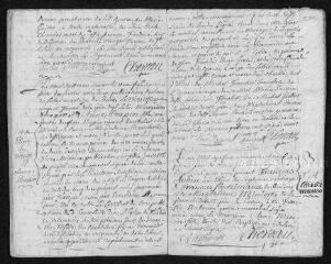 13 vues  - Registre paroissial. Baptêmes, mariages, sépultures (février-décembre 1769) (ouvre la visionneuse)