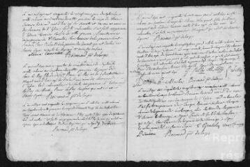 7 vues  - Registre paroissial. Sépultures (1750) - Mariages, sépultures (janvier-février 1751) (ouvre la visionneuse)