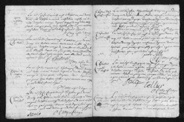 7 vues  - Registre paroissial. Baptêmes, mariages (1759) - Baptême (janvier 1760) (ouvre la visionneuse)