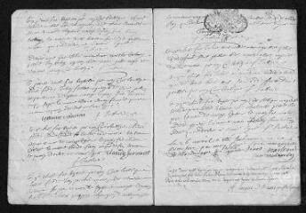 13 vues  - Registre paroissial. Baptêmes, mariages, sépultures (1708-janvier 1709) (ouvre la visionneuse)