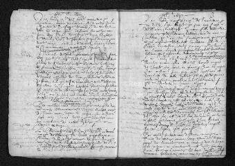 21 vues  - Registre paroissial. Baptêmes, mariages, sépultures (février 1672-février 1673) (ouvre la visionneuse)