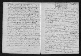 11 vues  - Registre paroissial. Baptêmes, mariages, sépultures (1705-février 1706) (ouvre la visionneuse)