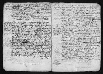 10 vues  - Registre paroissial. Baptêmes, mariages, sépultures (février-décembre 1738) (ouvre la visionneuse)