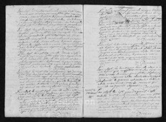 16 vues  - Registre paroissial.Baptêmes, mariages, sépultures (1696) - Sépulture (janvier 1697) (ouvre la visionneuse)