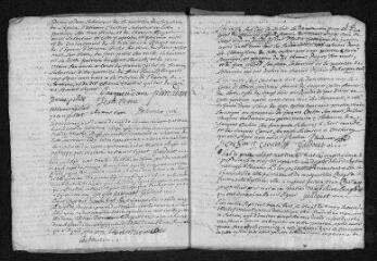 13 vues  - Registre paroissial.Baptêmes, mariages, sépultures (avril-décembre 1738) - Sépulture (janvier 1739) (ouvre la visionneuse)