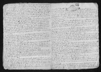 10 vues  - Registre paroissial. Baptêmes, mariages, sépultures (1689-mars 1691) (ouvre la visionneuse)