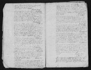 10 vues  - Registre paroissial. Baptêmes, mariages, sépultures (1781) - Sépultures (janvier 1782) (ouvre la visionneuse)