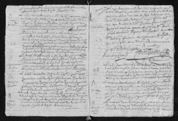 11 vues  - Registre paroissial. Baptêmes, mariages, sépultures (février 1759-décembrfe 1760) (ouvre la visionneuse)