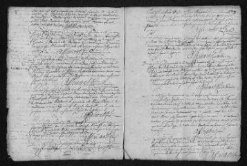 13 vues  - Registre paroissial. Baptêmes, mariages, sépultures (janvier-novembre 1741) (ouvre la visionneuse)