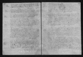 15 vues  - Registre paroissial. Baptêmes, mariages, sépultures (juillet 1687-mai 1691) (ouvre la visionneuse)