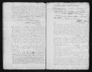 29 vues  - Registre paroissial. Baptêmes, mariages, sépultures (1766) - Baptême (janvier 1767) (ouvre la visionneuse)