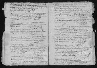 13 vues  - Registre paroissial. Baptême (décembre 1747) - Baptêmes, mariages, sépultures (1748-1749) (ouvre la visionneuse)