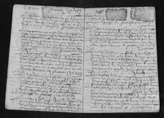 23 vues  - Registre paroissial. Baptêmes, mariages, sépultures (février 1704-mars 1705) (ouvre la visionneuse)