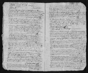 10 vues  - Registre paroissial. Baptêmes, mariages, sépultures (1737) - Baptêmes (janvier 1738) (ouvre la visionneuse)