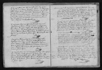 26 vues  - Registre paroissial. Baptêmes, mariages, sépultures (1765-1766) - Baptême (janvier 1767) (ouvre la visionneuse)