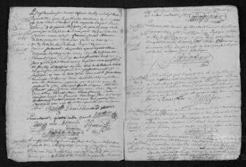 12 vues  - Registre paroissial. Baptêmes, mariages (1751)- Baptêmes (janvier 1752) (ouvre la visionneuse)