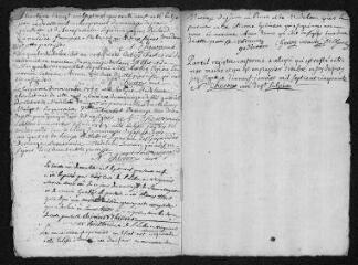 5 vues  - Registre paroissial. Baptêmes, mariages (février 1748-janvier 1750 (ouvre la visionneuse)