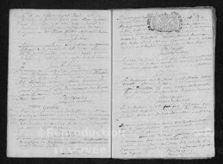 15 vues  - Registre paroissial. Baptêmes, mariages, sépultures (1706-février 1707) (ouvre la visionneuse)