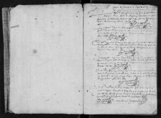 101 vues  - Registre paroissial. Baptêmes (avril 1615-janvier 1635) (ouvre la visionneuse)