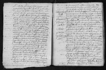 65 vues  - Registre paroissial. Baptêmes, mariages, sépultures (1750-août 1751) (ouvre la visionneuse)