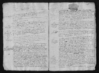 21 vues  - Registre paroissial. Baptêmes, mariages, sépultures (novembre 1733-octobre 1735) (ouvre la visionneuse)