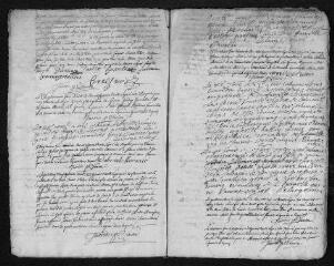 17 vues  - Registre paroissial. Baptêmes, mariages, sépultures (1737-février 1739) (ouvre la visionneuse)