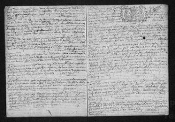 9 vues  - Registre paroissial. Baptêmes, mariages, sépultures (mars-décembre 1705) (ouvre la visionneuse)