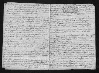 9 vues  - Registre paroissial. Baptêmes, mariages, sépultures (1706-février 1707) (ouvre la visionneuse)