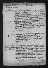 4 vues  - Registre paroissial. Sépultures (1752-juillet 1753) (ouvre la visionneuse)