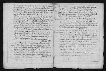 7 vues Registre paroissial. Baptêmes, mariages (1755-mars 1756)