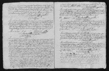 8 vues  - Registre paroissial. Baptêmes, mariages, sépultures (1741-janvier 1742) (ouvre la visionneuse)