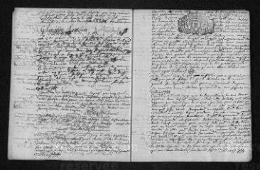 15 vues  - Registre paroissial. Baptêmes, mariages, sépultures (1704-février 1705) (ouvre la visionneuse)