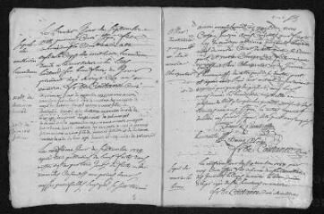 11 vues  - Registre paroissial. Baptêmes, mariages, sépultures (juillet-décembre 1738) (ouvre la visionneuse)