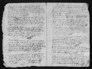 10 vues  - Registre paroissial. Baptêmes, mariages, sépultures (1668) - Baptêmes (janvier 1669) (ouvre la visionneuse)