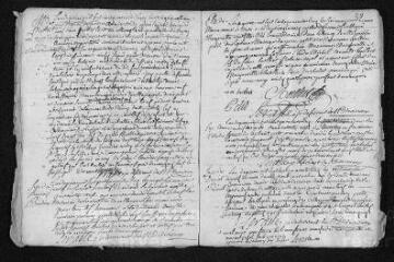 17 vues  - Registre paroissial. Baptêmes, mariages, sépultures (1745-janvier 1746) (ouvre la visionneuse)