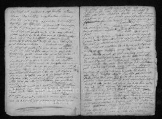11 vues  - Registre paroissial. Baptêmes, mariages, sépultures (1746-mars 1747) (ouvre la visionneuse)