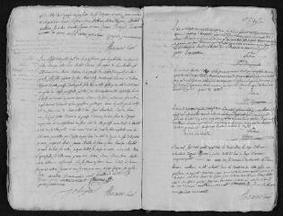 19 vues  - Registre paroissial. Baptêmes, mariages, sépultures (1790-novembre 1791) (ouvre la visionneuse)