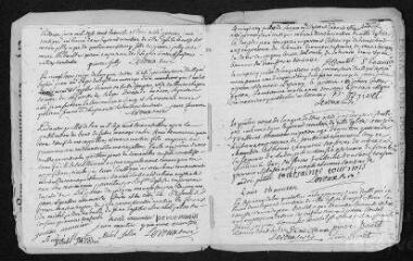 7 vues  - Registre paroissial. Baptêmes, mariages, sépultures (1763) - Baptêmes (janvier 1764) (ouvre la visionneuse)