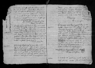 23 vues  - Registre protestant. Baptêmes, mariages, sépultures (février-décembre 1677), Baptêmes, sépultures (janvier-mars 1678) (ouvre la visionneuse)