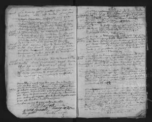 50 vues  - Registre protestant. Baptêmes, mariages, sépultures (décembre 1680-juin 1685) (ouvre la visionneuse)